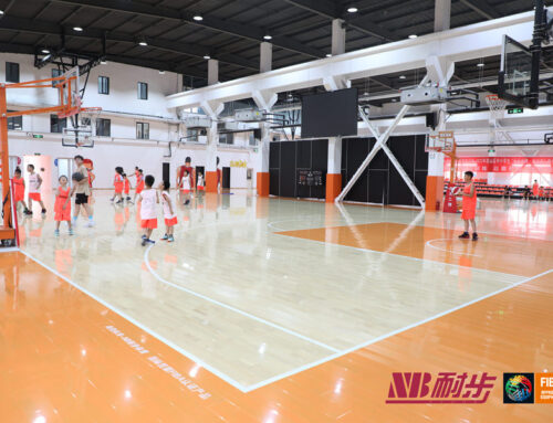 Volleyball court cushions: Best parquet assembly wooden flooring options.