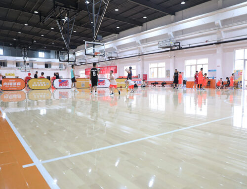 Portable Wooden Flooring: How Cushions Volleyball Engineer Boards Enhance Play.