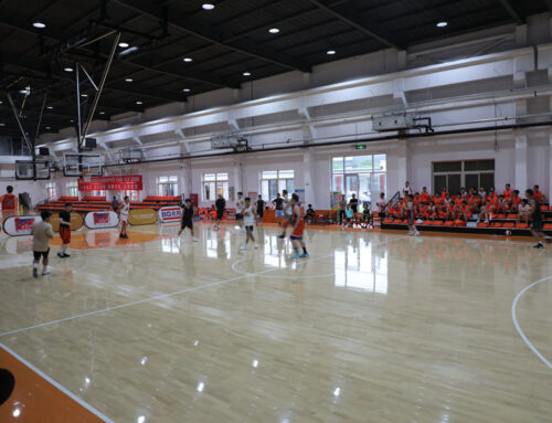 Get Keel Basketball Wooden Flooring: Beech, Assembled, Perfect!