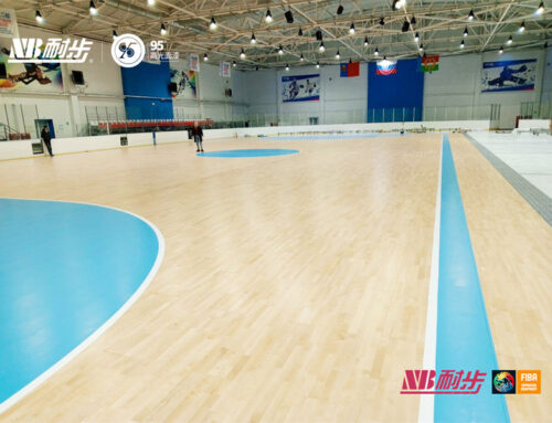 Soft Maple Assembling Flooring for Basketball (Keel System).